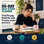 Move from diagnosis to building skills and simulation. Illustrative study scene.