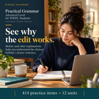 Understand edits with before-and-after explanations. Illustrative study scene.